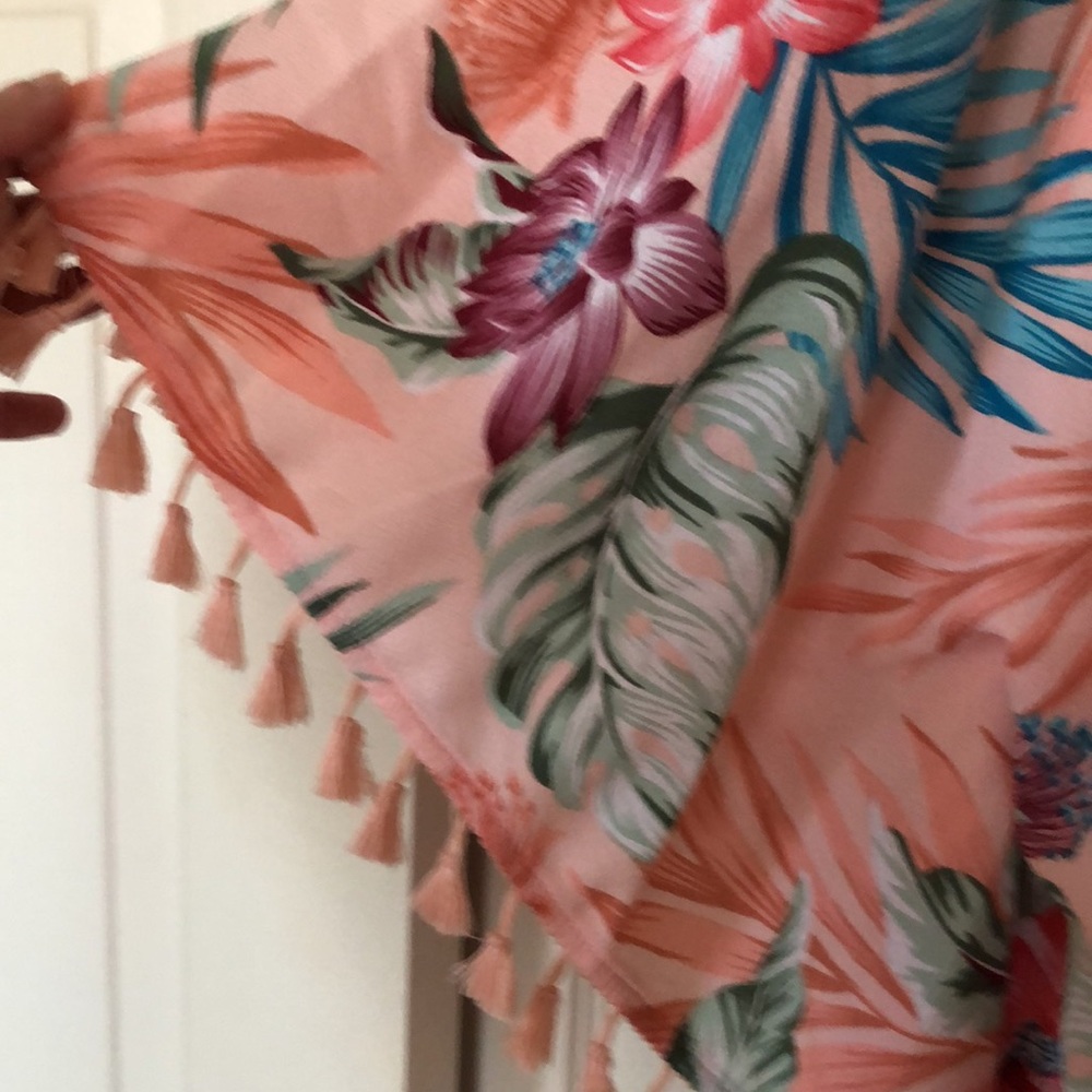Fringe kimono. NWT 1X - Picture 5 of 6